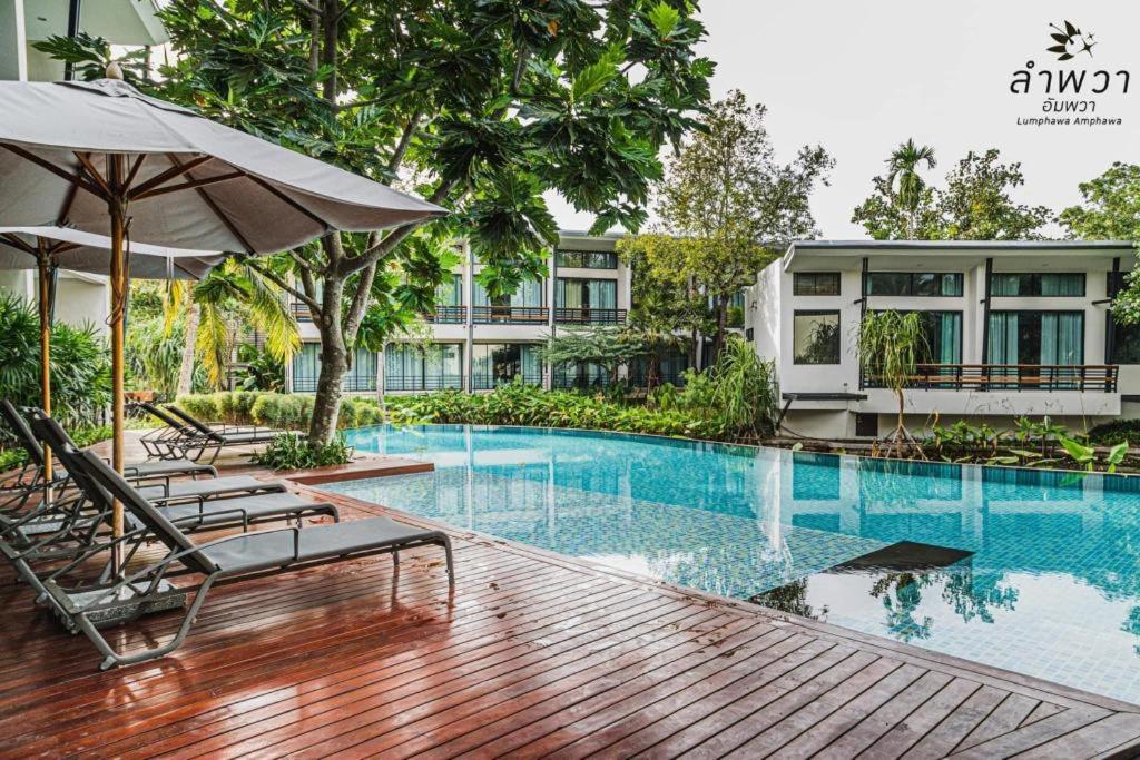 Lumphawa Amphawa Resort Samut Songkhram Exterior foto